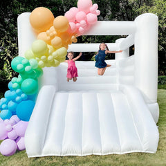 Large White Bounce House for Kids and Adults