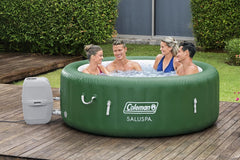 Green Inflatable Hot Tub 4-6 Person