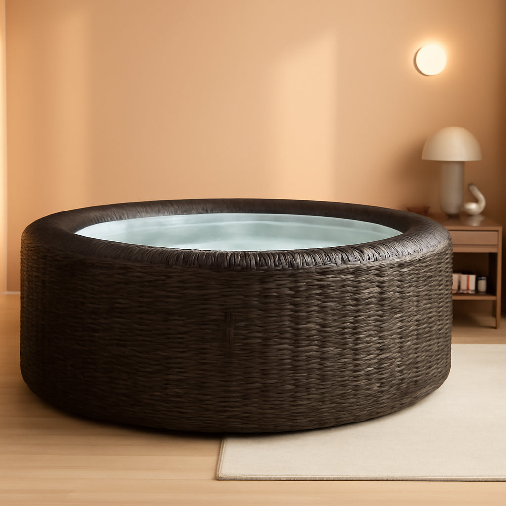 SaluSpa St Moritz Inflatable Hot Tub 7 Person 180 Jets-0