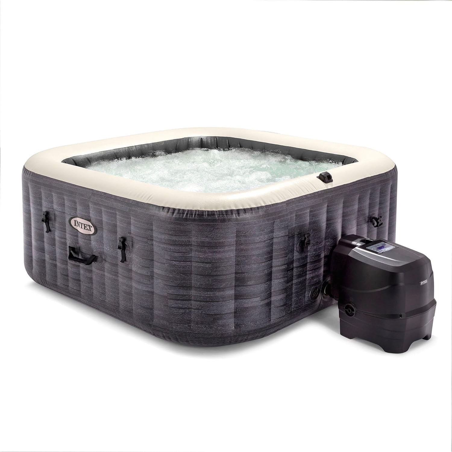 Greystone Deluxe 4 Person Inflatable Hot Tub-0