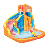 NNEDSZ Inflatable Water Slide Pool Slide Jumping Castle Playground Toy Splash-0
