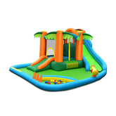 Inflatable Water Slide Park with Upgraded Handrail without Blower-0