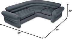 Indoor Inflatable Sofa Set Corner, Chairs, Ottomans, Valves
