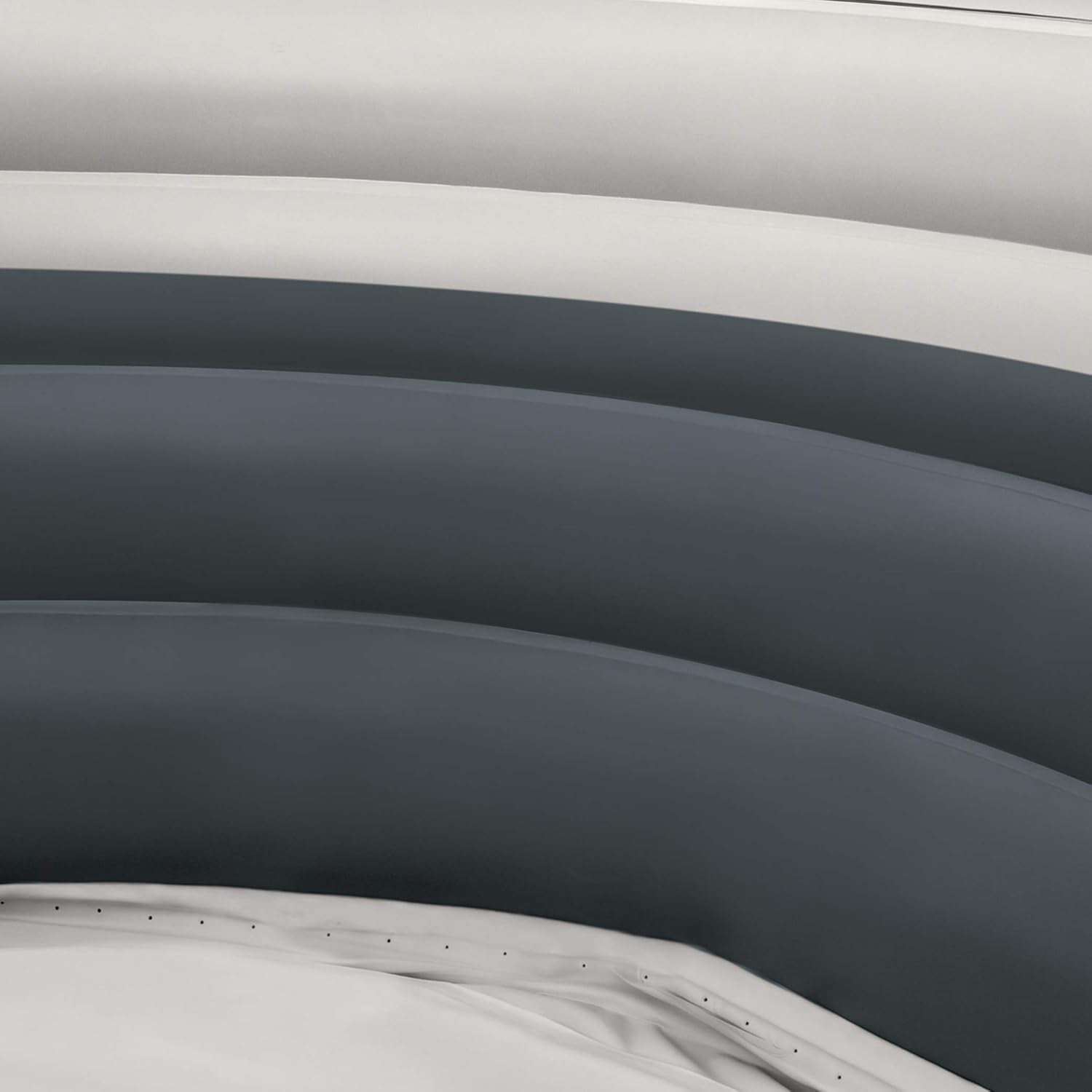 Gray 4 Person Inflatable Heated Hot Tub-1