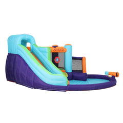 NNEDSZ AirMyFun Inflatable Water Slide Kids Jumping Castle Trampoline Outdoor