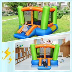 Kids Inflatable Bounce House without Blower for Indoor and Outdoor-1