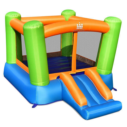 Kids Inflatable Bounce House without Blower for Indoor and Outdoor-0