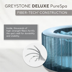 Greystone Deluxe 4 Person Inflatable Hot Tub